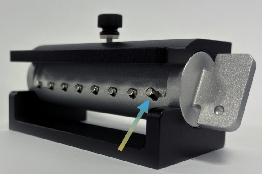 ネオジム磁石の距離調節 after